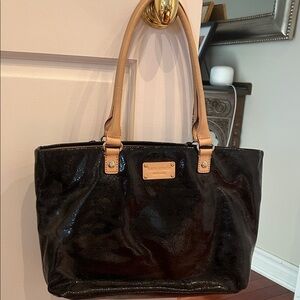Kate Spade Black and Tan Tote Bag